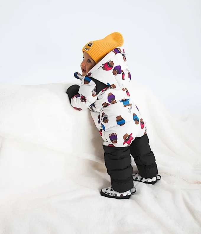 Baby 1996 Retro Nuptse One-Piece—Print Baby 1996 Retro Nuptse One-Piece—Print