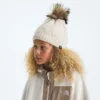 Căciulă căptușită pentru copii Oh Mega Fur Pom Căciulă căptușită pentru copii Oh Mega Fur Pom