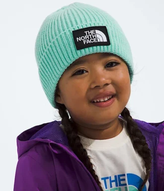 Căciulă cu manșetă și logo TNF™ Box pentru copii