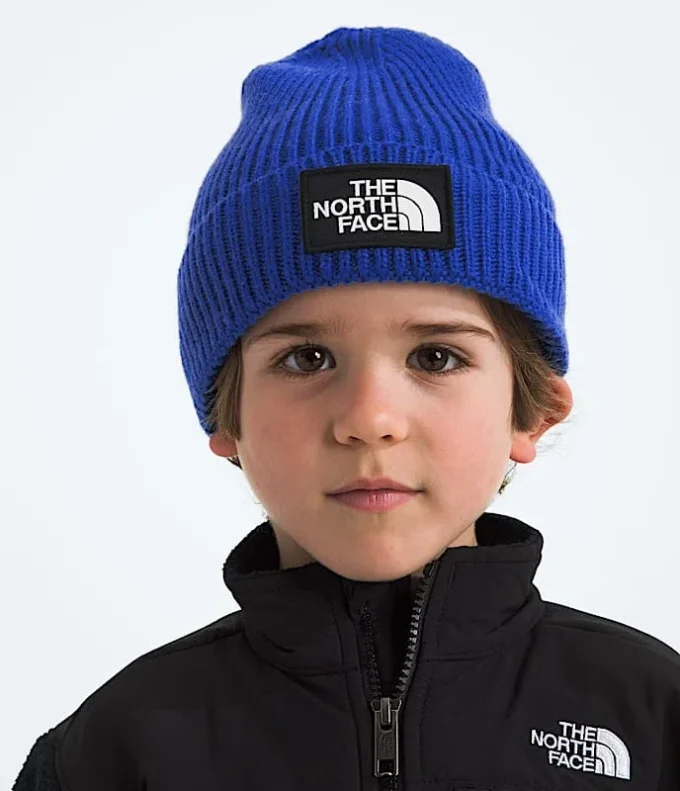 Căciulă cu manșetă și logo TNF™ pentru copii Căciulă cu manșetă și logo TNF™ pentru copii