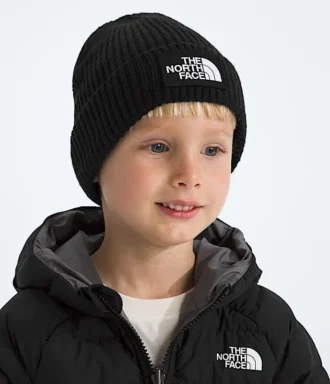 Căciulă cu manșetă și logo TNF™ pentru copii