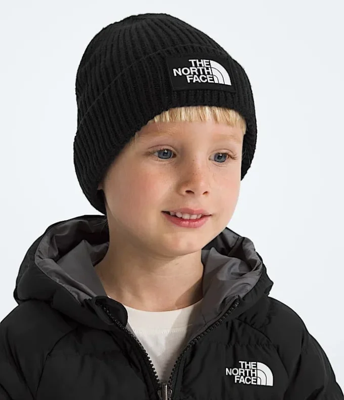 Căciulă cu manșetă și logo TNF™ pentru copii Căciulă cu manșetă și logo TNF™ pentru copii
