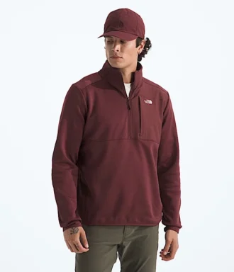 Hanorac cu fermoar pe jumătate TNF™ Performance Fleece pentru bărbați
