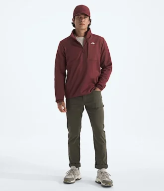 Hanorac cu fermoar pe jumătate TNF™ Performance Fleece pentru bărbați