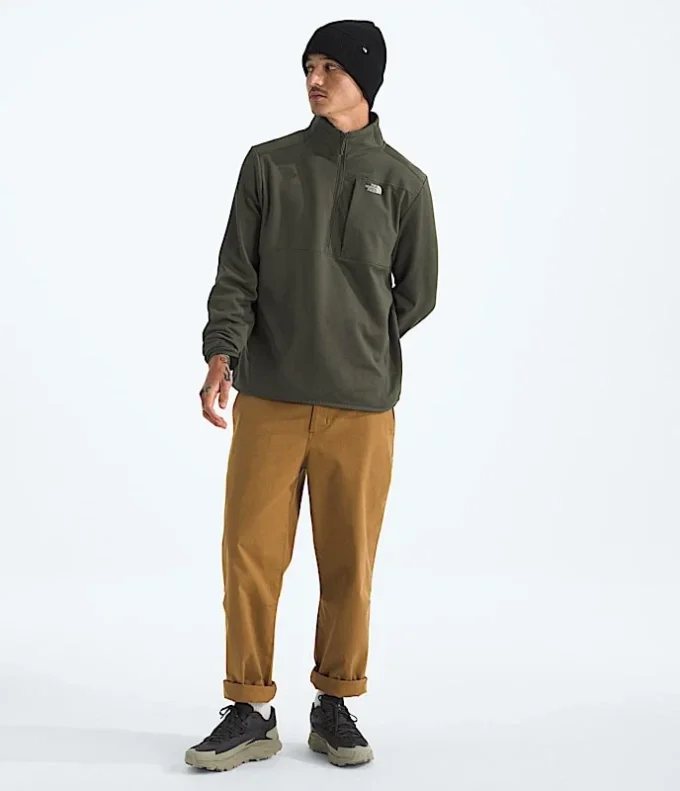 Hanorac cu fermoar pe jumătate TNF™ Performance Fleece pentru bărbați Hanorac cu fermoar pe jumătate TNF™ Performance Fleece pentru bărbați