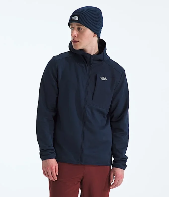 Hanorac cu glugă și fermoar complet TNF™ Performance Fleece pentru bărbați