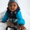 Hanorac cu glugă și fermoar integral Baby Glacier Hanorac cu glugă și fermoar integral Baby Glacier
