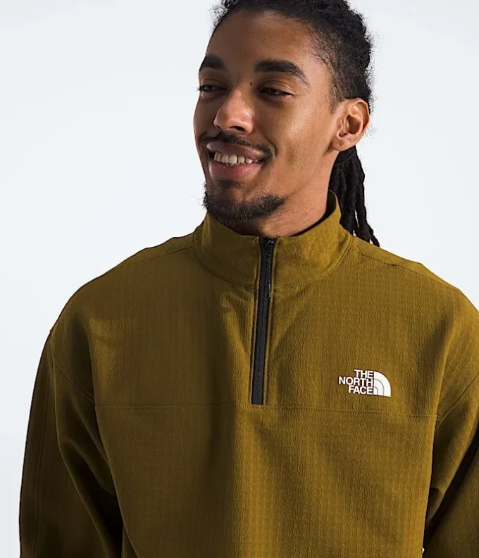 Hanorac cu jumătate de fermoar Tekware? Grid Fleece pentru bărbați Hanorac cu jumătate de fermoar Tekware? Grid Fleece pentru bărbați