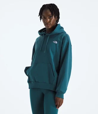 Hanorac oversized cu glugă Evolution Simple pentru femei