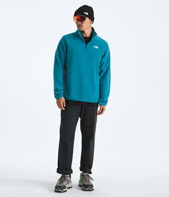 Jacheta cu fermoar ½ Glacier Fleece pentru bărbați