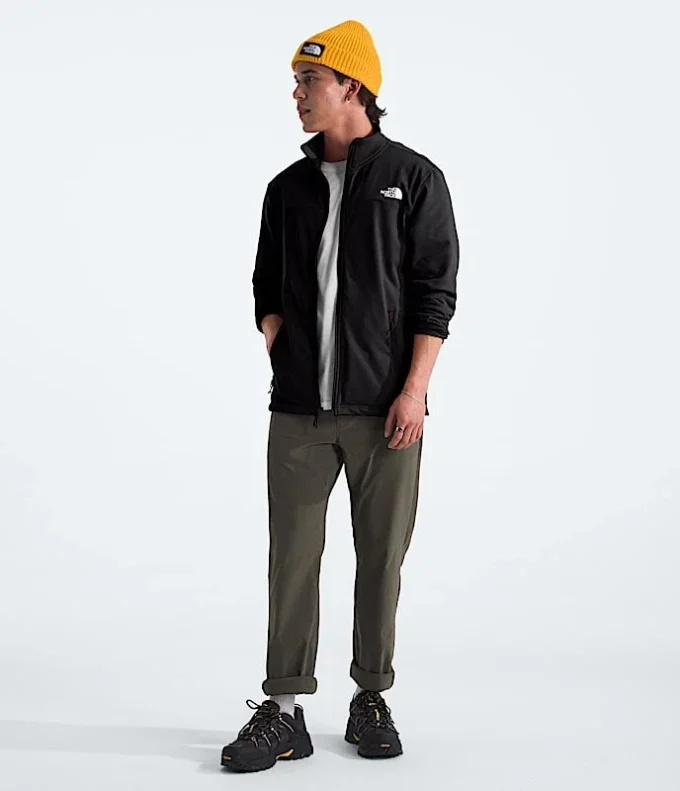 Jacheta cu fermoar integral Cedar Trail Grid Fleece pentru bărbați Jacheta cu fermoar integral Cedar Trail Grid Fleece pentru bărbați