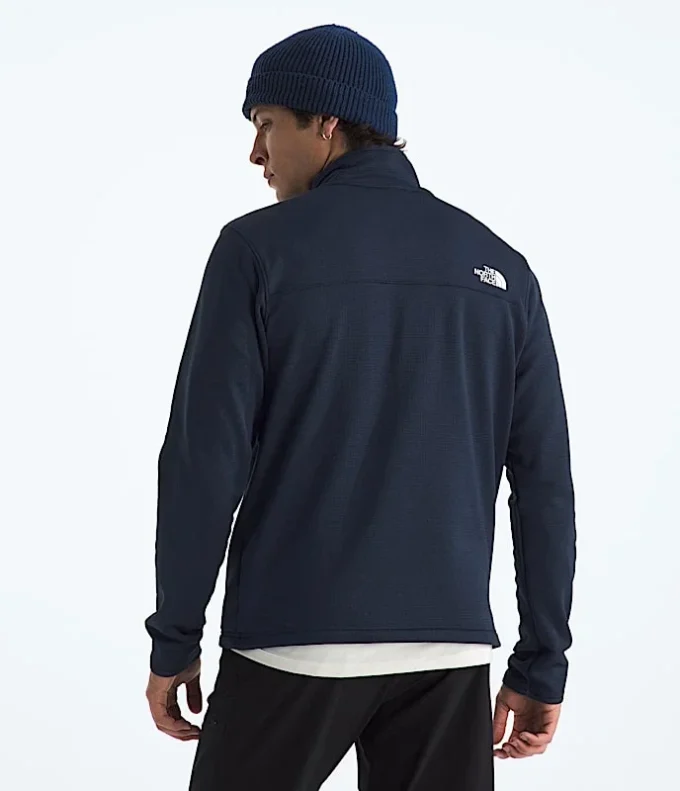 Jacheta cu fermoar integral Cedar Trail Grid Fleece pentru bărbați Jacheta cu fermoar integral Cedar Trail Grid Fleece pentru bărbați