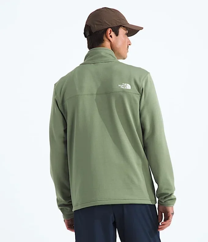 Jacheta cu fermoar integral Cedar Trail Grid Fleece pentru bărbați Jacheta cu fermoar integral Cedar Trail Grid Fleece pentru bărbați