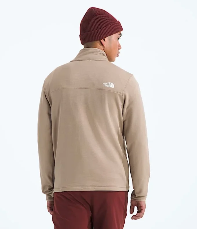 Jacheta cu fermoar integral Cedar Trail Grid Fleece pentru bărbați Jacheta cu fermoar integral Cedar Trail Grid Fleece pentru bărbați