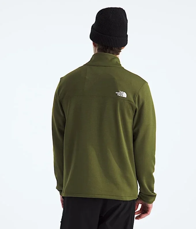 Jacheta cu fermoar integral Cedar Trail Grid Fleece pentru bărbați Jacheta cu fermoar integral Cedar Trail Grid Fleece pentru bărbați