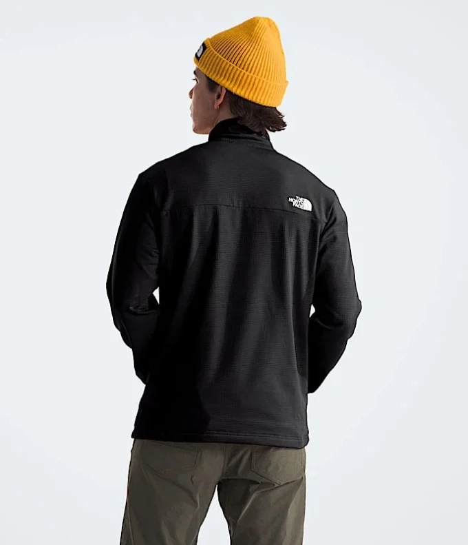 Jacheta cu fermoar integral Cedar Trail Grid Fleece pentru bărbați Jacheta cu fermoar integral Cedar Trail Grid Fleece pentru bărbați