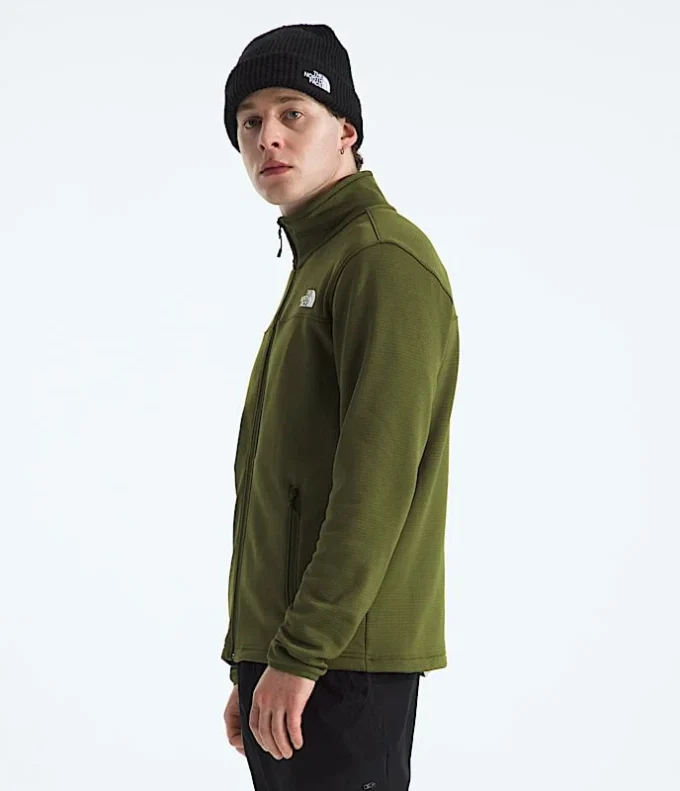 Jacheta cu fermoar integral Cedar Trail Grid Fleece pentru bărbați Jacheta cu fermoar integral Cedar Trail Grid Fleece pentru bărbați