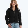 Jacheta cu fermoar integral din fleece Cabin pentru fete Jacheta cu fermoar integral din fleece Cabin pentru fete