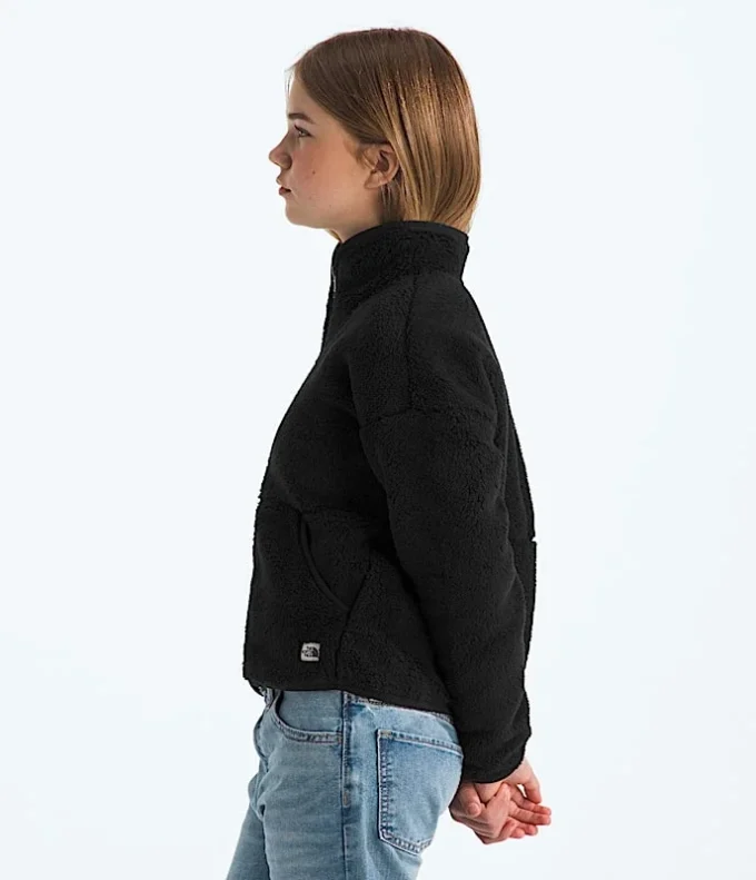 Jacheta cu fermoar integral din fleece Cabin pentru fete Jacheta cu fermoar integral din fleece Cabin pentru fete