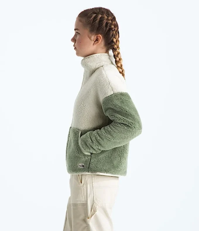 Jacheta cu fermoar integral din fleece Cabin pentru fete Jacheta cu fermoar integral din fleece Cabin pentru fete