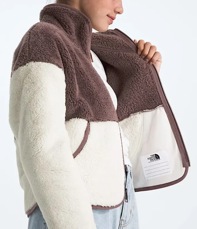 Jacheta cu fermoar integral din fleece Cabin pentru fete Jacheta cu fermoar integral din fleece Cabin pentru fete
