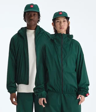 Jacheta de vânt cu glugă TNF™ Red Box Packable pentru bărbați