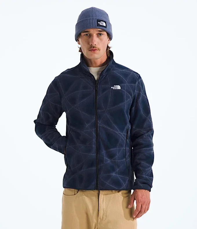 Jacheta Glacier Fleece pentru bărbați — Imprimare