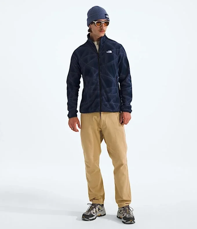 Jacheta Glacier Fleece pentru bărbați — Imprimare