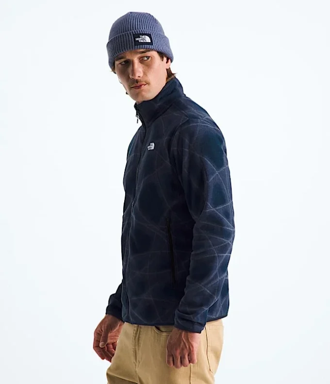 Jacheta Glacier Fleece pentru bărbați — Imprimare