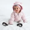 Jacheta pentru bebeluși North Down cu căptușeală din fleece Jacheta pentru bebeluși North Down cu căptușeală din fleece