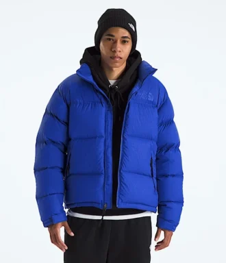 Jacheta retro Nuptse DTM pentru bărbați 1996