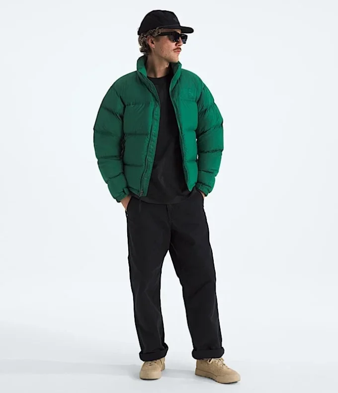 Jacheta retro Nuptse DTM pentru bărbați 1996 Jacheta retro Nuptse DTM pentru bărbați 1996