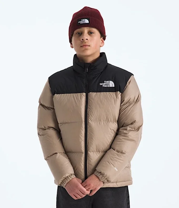 Jacheta retro Nuptse pentru băieți și fete 1996 Jacheta retro Nuptse pentru băieți și fete 1996