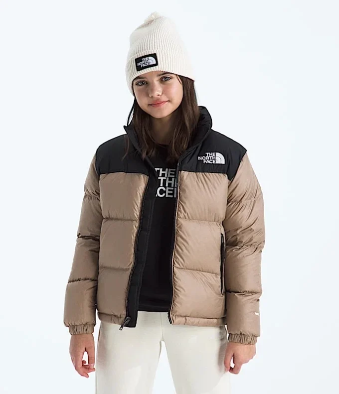 Jacheta retro Nuptse pentru băieți și fete 1996 Jacheta retro Nuptse pentru băieți și fete 1996