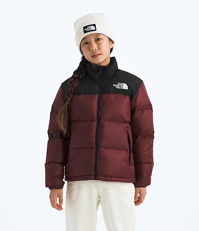 Jacheta retro Nuptse pentru băieți și fete 1996 Jacheta retro Nuptse pentru băieți și fete 1996