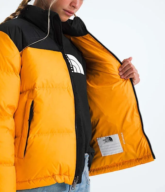 Jacheta retro Nuptse pentru băieți și fete 1996 Jacheta retro Nuptse pentru băieți și fete 1996
