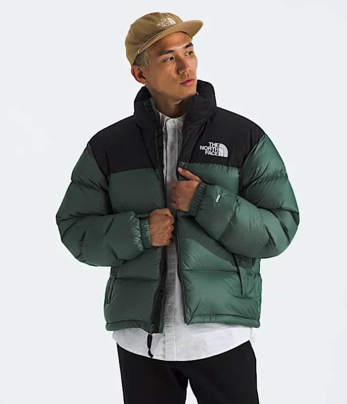 Jacheta retro Nuptse pentru bărbați, model 1996 Jacheta retro Nuptse pentru bărbați, model 1996