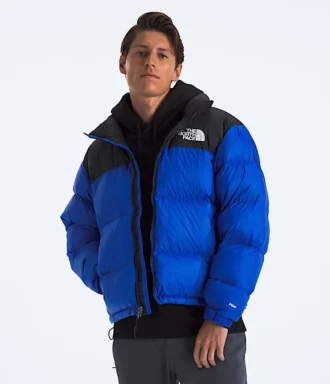 Jacheta retro Nuptse pentru bărbați, model 1996