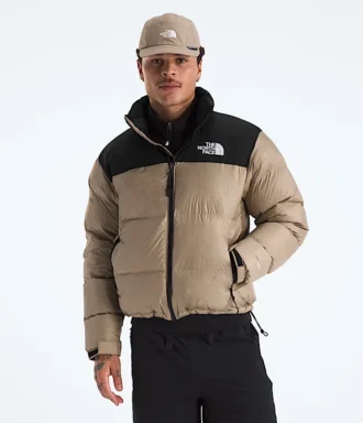 Jacheta retro Nuptse pentru bărbați, model 1996