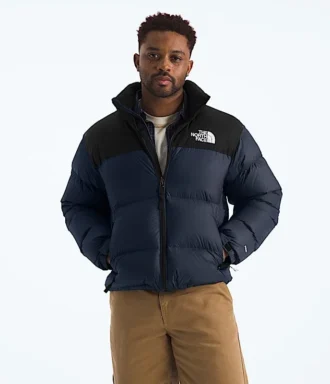 Jacheta retro Nuptse pentru bărbați, model 1996