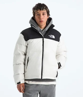 Jacheta retro Nuptse pentru bărbați, model 1996