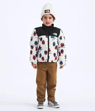 Jacheta retro Nuptse pentru copii 1996 — Imprimare