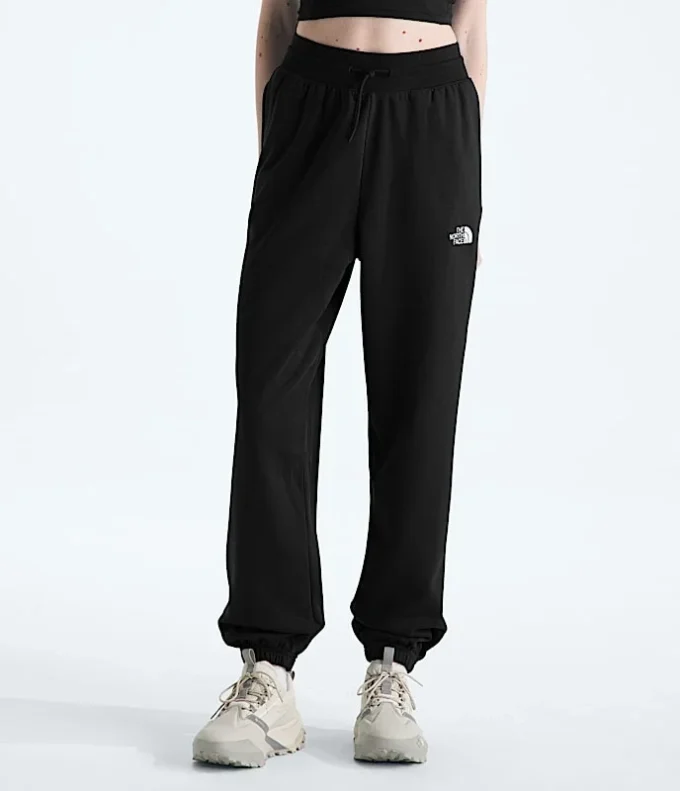 Pantaloni de jogging relaxați, drepți, esențiali pentru femei Pantaloni de jogging relaxați, drepți, esențiali pentru femei