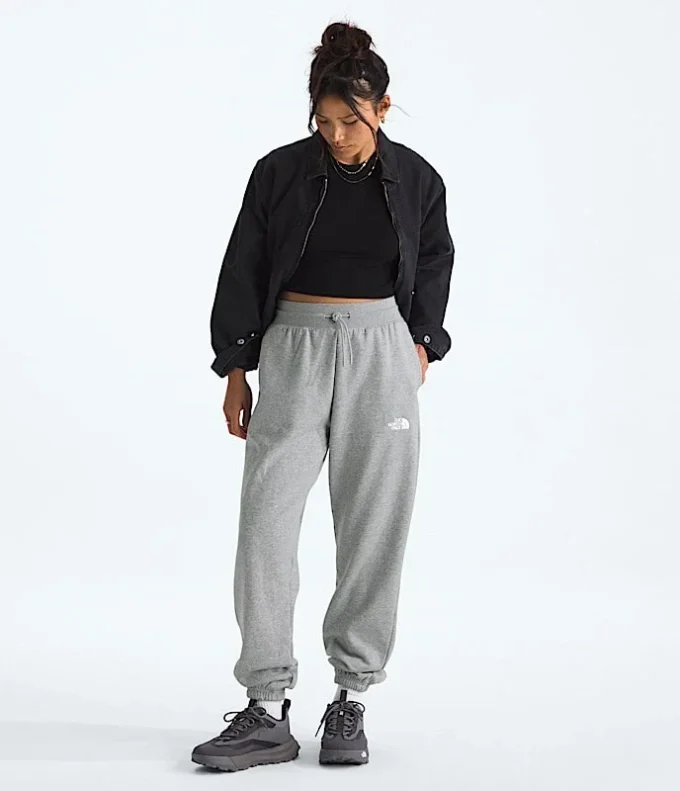 Pantaloni de jogging relaxați, drepți, esențiali pentru femei Pantaloni de jogging relaxați, drepți, esențiali pentru femei