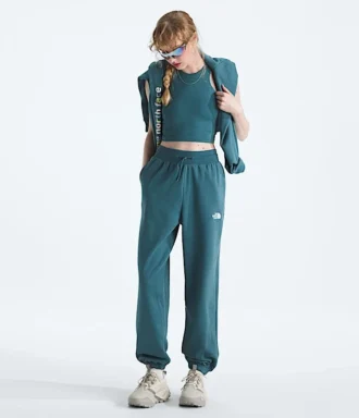 Pantaloni de jogging relaxați, drepți, esențiali pentru femei