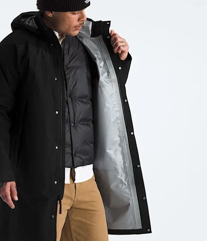 Parka cu glugă din puf 3-în-1 Expedition GORE-TEX® pentru bărbați Parka cu glugă din puf 3-în-1 Expedition GORE-TEX® pentru bărbați