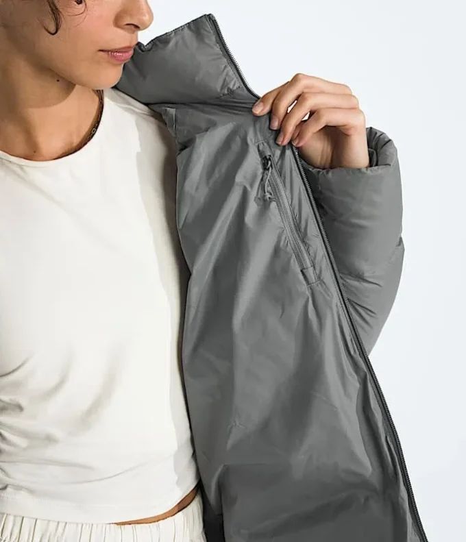 Parka lungă cu glugă Hydrenalite™ City pentru femei