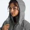 Parka lungă cu glugă Hydrenalite™ City pentru femei