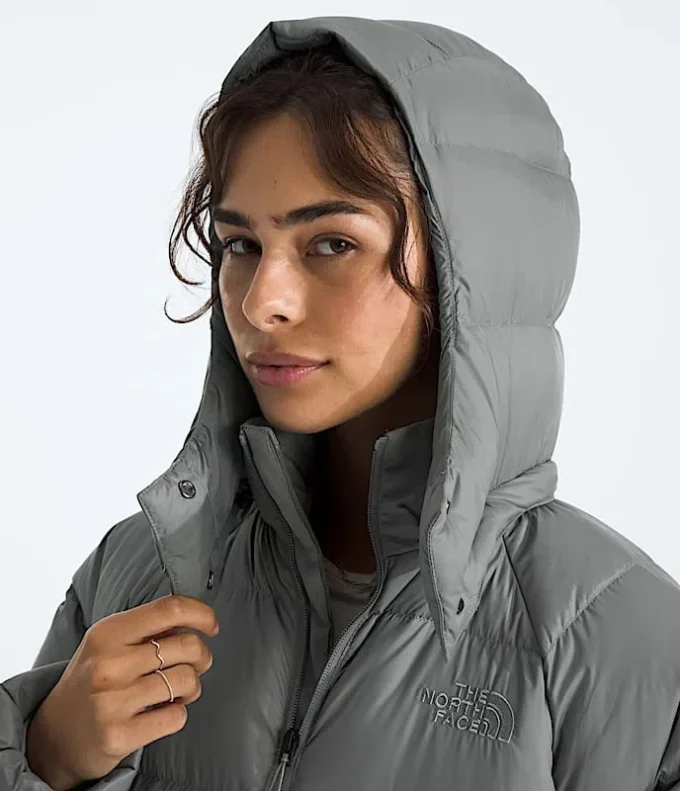Parka lungă cu glugă Hydrenalite™ City pentru femei