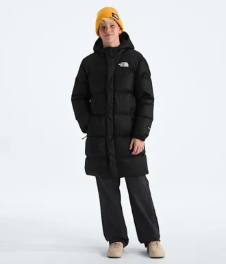 Parka lungă Nuptse pentru băieți și fete Parka lungă Nuptse pentru băieți și fete